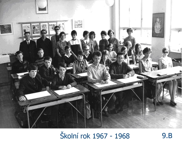 Školní rok 1968-69  (třída 9.B )