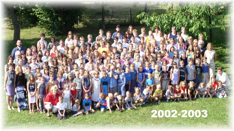 Školní rok 2002/2003