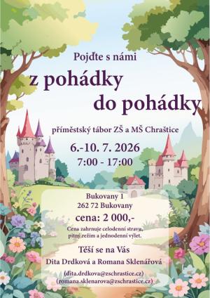 Platák - příměstský tábor Z pohádky do pohádky