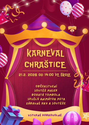 Plakát - karneval 2026